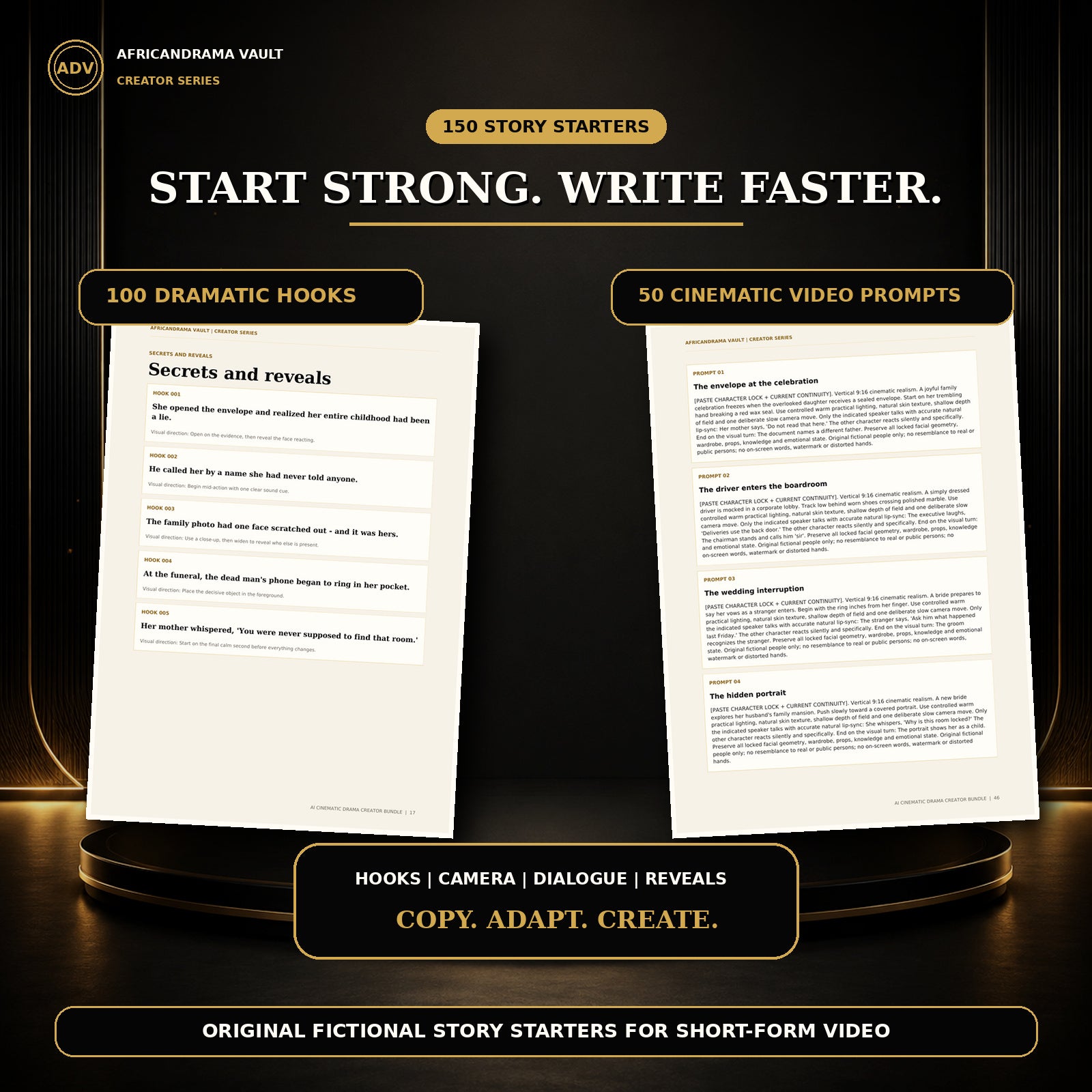 AI Cinematic Drama Creator Bundle – 6-in-1 Creator System