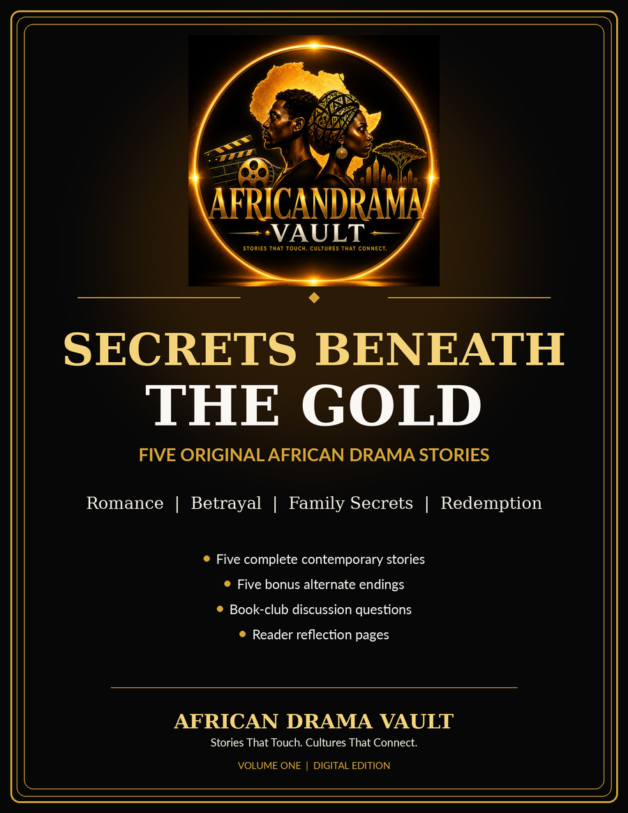 Secrets Beneath the Gold: Five Original African Drama Stories - Volume One