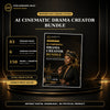 AI Cinematic Drama Creator Bundle – 6-in-1 Creator System