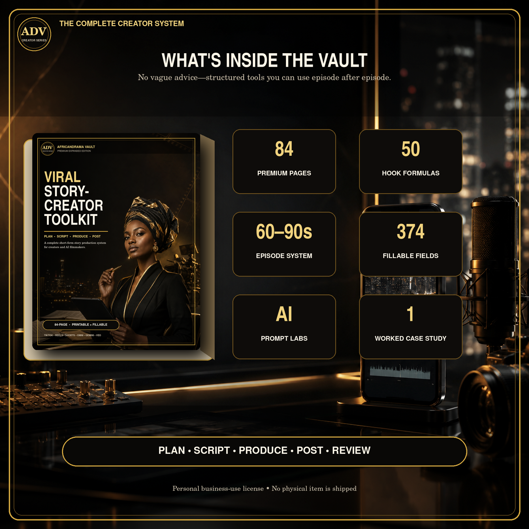 Viral Story Creator Toolkit for TikTok & AI Video | ADV — What’s Included